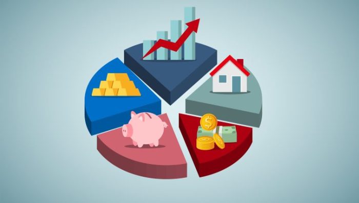 Financial Planning for Young Professionals - a budget chart